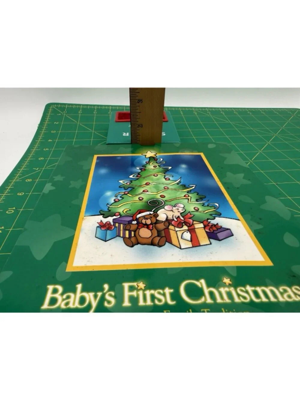 Baby's First Christmas: Creating A Family Tradition Hardcover Book W/Photo Frame